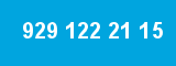 929 122 21 15